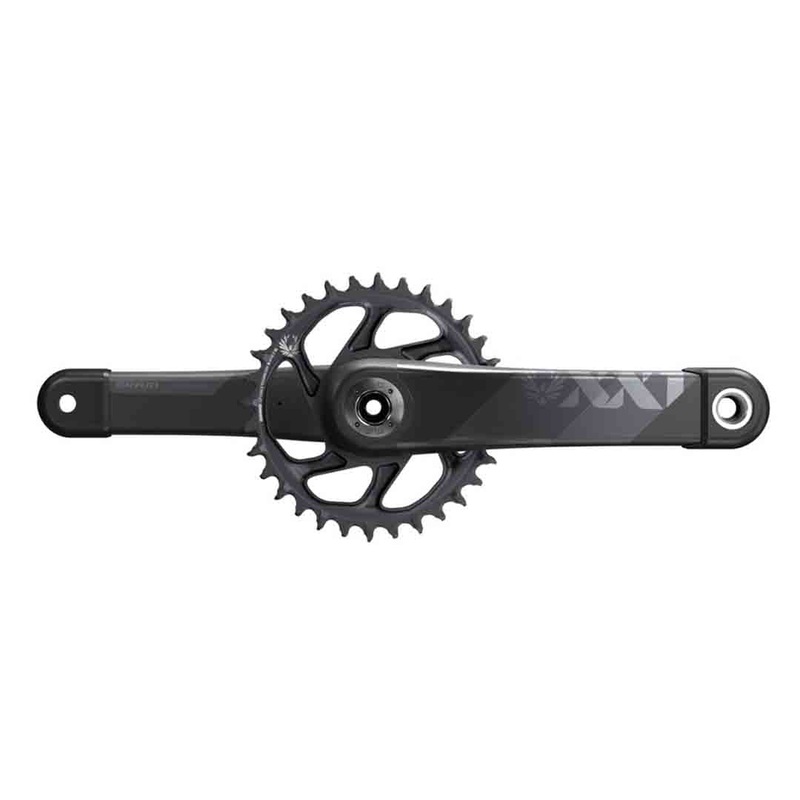 SRAM XX1 Eagle DUB Crankset – 68-73mm and BB86-92 – 28.99mm DUB – SRAM Direct Mount – 170mm – Black – Grey – 34T – X-Sync 2 Direct Mount – 3mm Boost