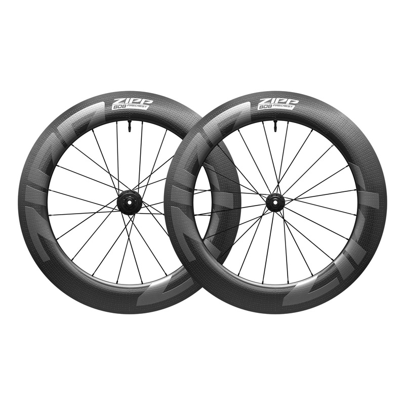 Zipp 808 Firecrest Carbon Disc-Brake Tubeless Wheelset Black