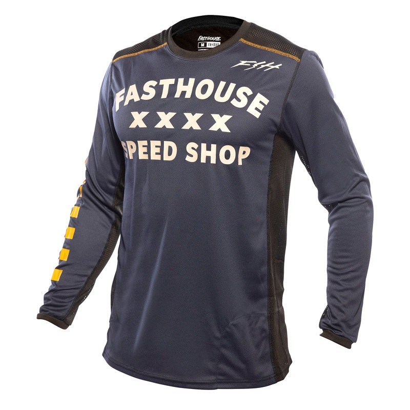 Fasthouse Classic Swift Long Sleeve Jersey – L – Midnight Navy