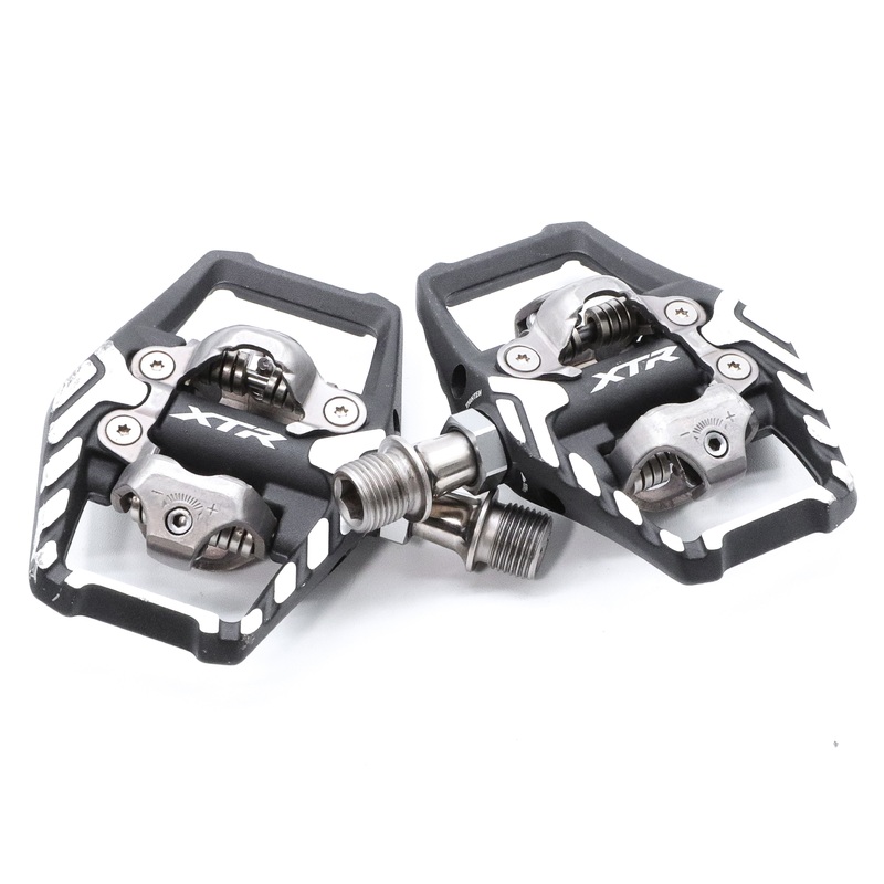 Shimano XTR PD-M9120 MTB Platform Clipless Pedals – 393g, 55mm