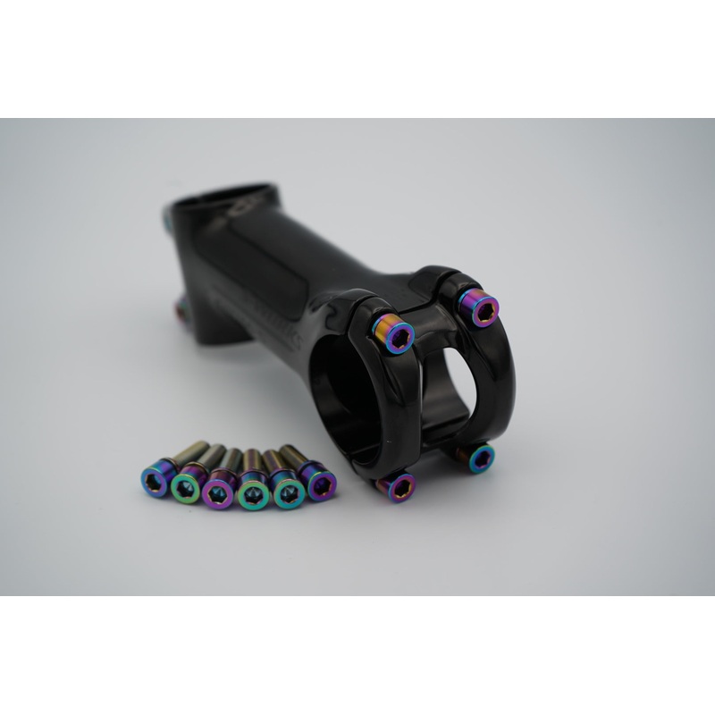 Specialized SL/Alpinist Stem Titanium Bolt Kit Rainbow Oil Slick