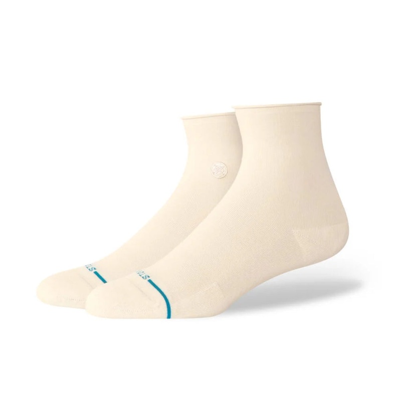 Stance Women’s Rollin Quarter Socks Cream