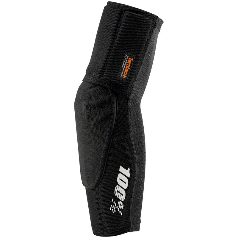 100% Teratec Plus Elbow Guards – Black, Large