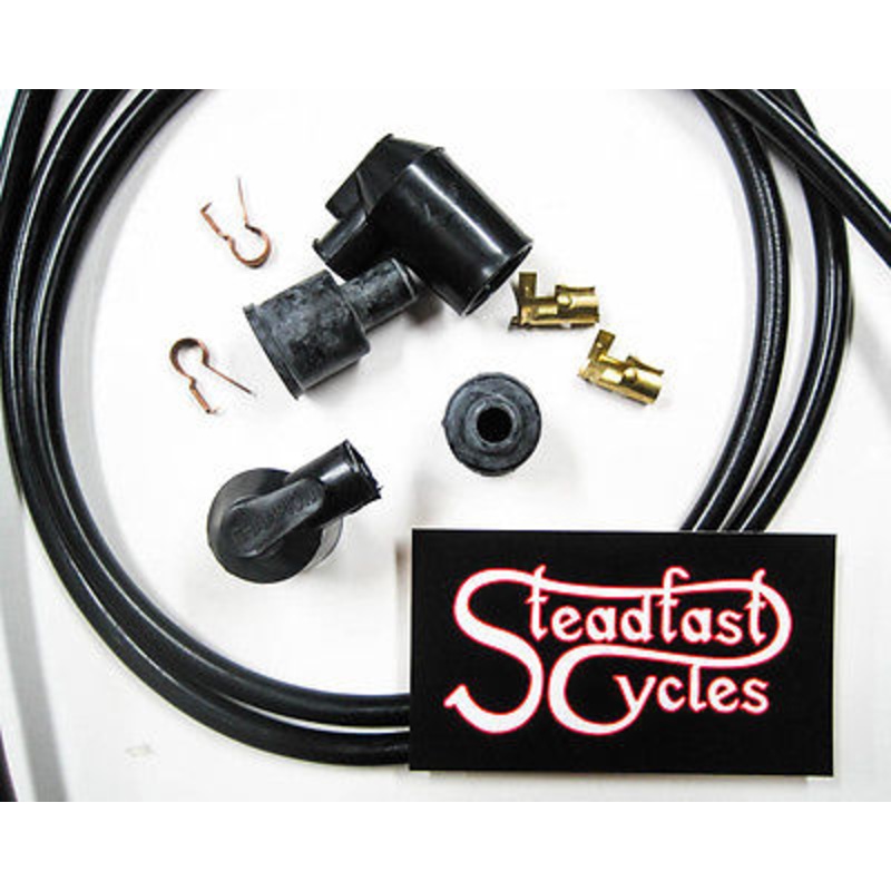 Champion spark plug wire kit Triumph Norton BSA AJS RE Matchless Velocette