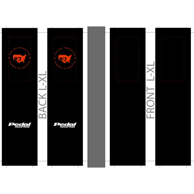 F3 ORANGE SUBLIMATED SOCK