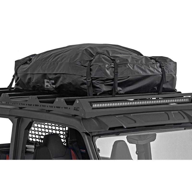 Rough Country | Roof top Storage Soft Bag | Gray | Weatherproof | 99080