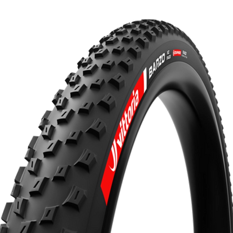 Vittoria Barzo XC Race Tyre – 29 Inch – 2.4 Inch – Yes – Race Formulation – XC Race – Medium – Medium Duty Protection – Folding – Black
