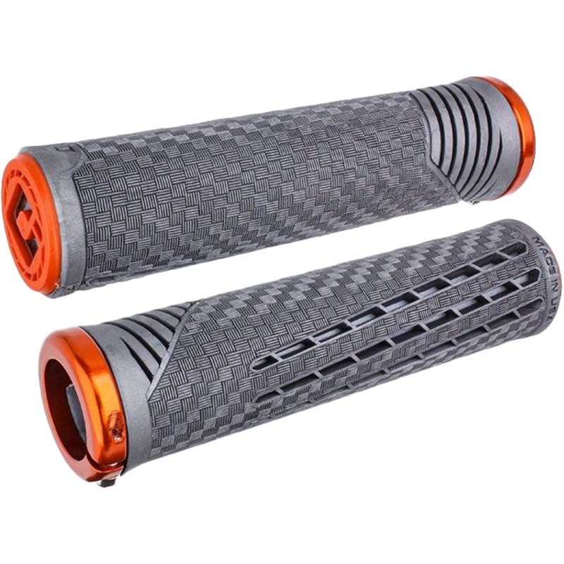 Cf11 V2.1 Bmx Grips Lnyx Gray/Orange W/Orange