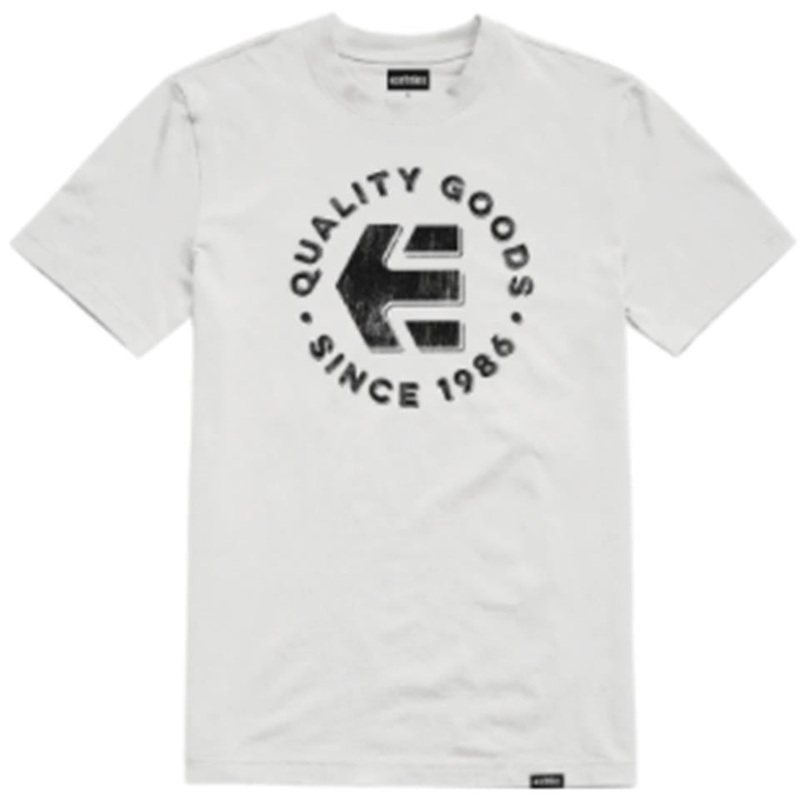 Etnies Since 1986 T-Shirt – White/Black