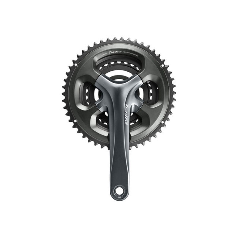 Shimano Crank FC-4703, TIAGRA TRIPLE 175MM 2-PCS FC, FOR REAR 10-SPEED 50X39X30T, W/O BB PARTS