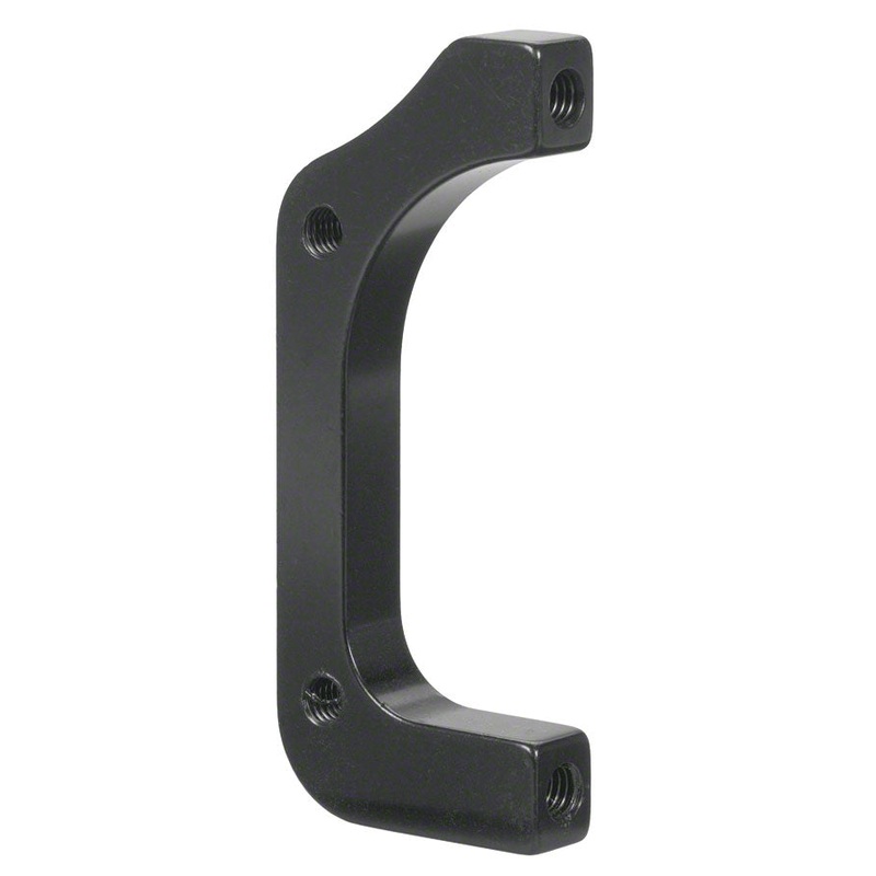 Tektro Rear 180mm IS to Post Mount Adaptor for Disc Brakes Black