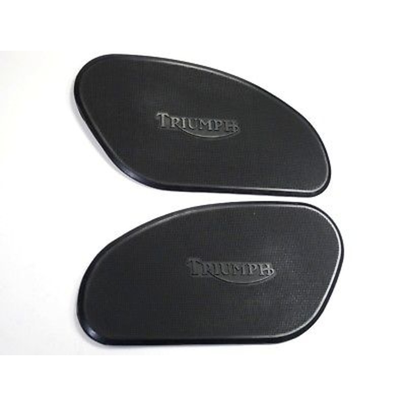 TRIUMPH gas tank rubber KNEEPADS 1965 66 67 thin knee pads set 82-5401