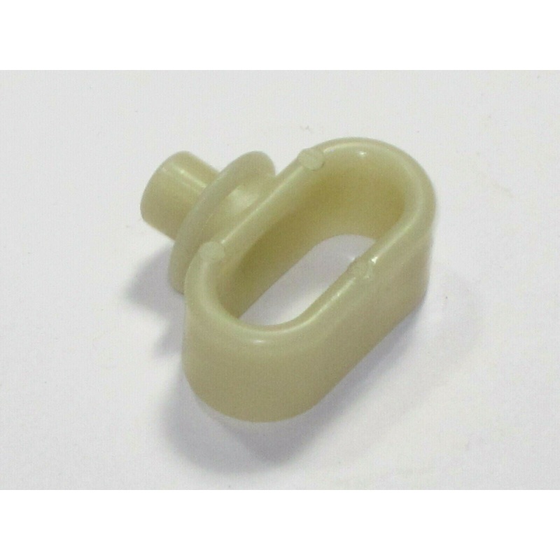 97-2270 WHITE CLIP front brake cable Triumph BSA fender cable guide