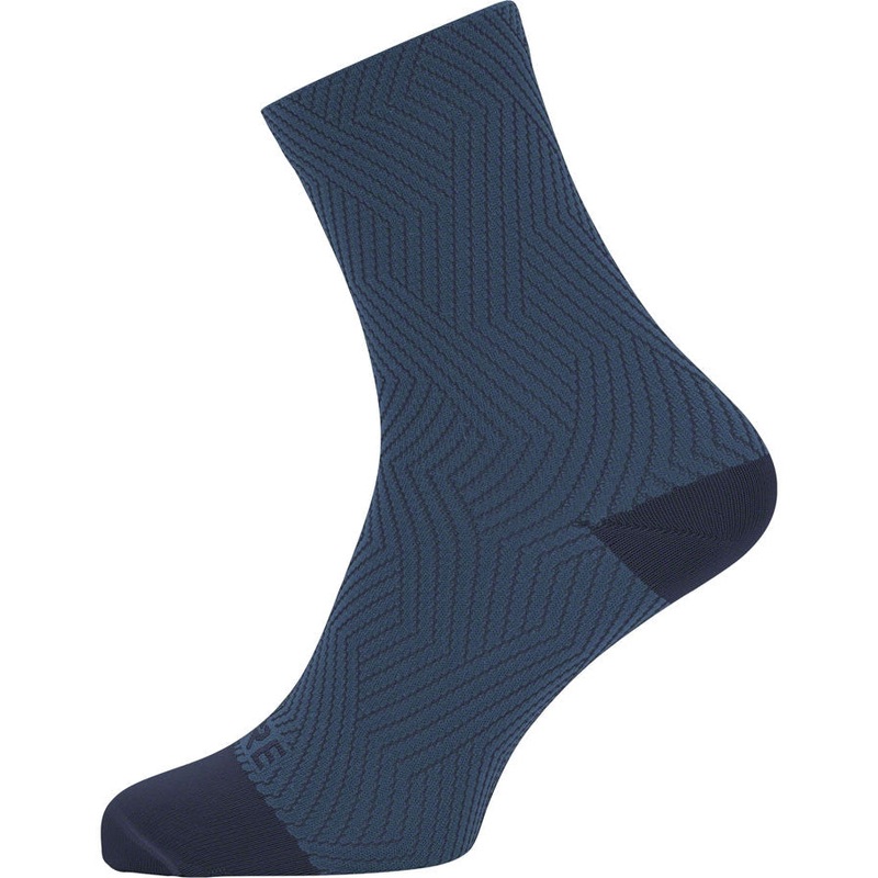 C3 Mid Bike Socks – Blue Blue