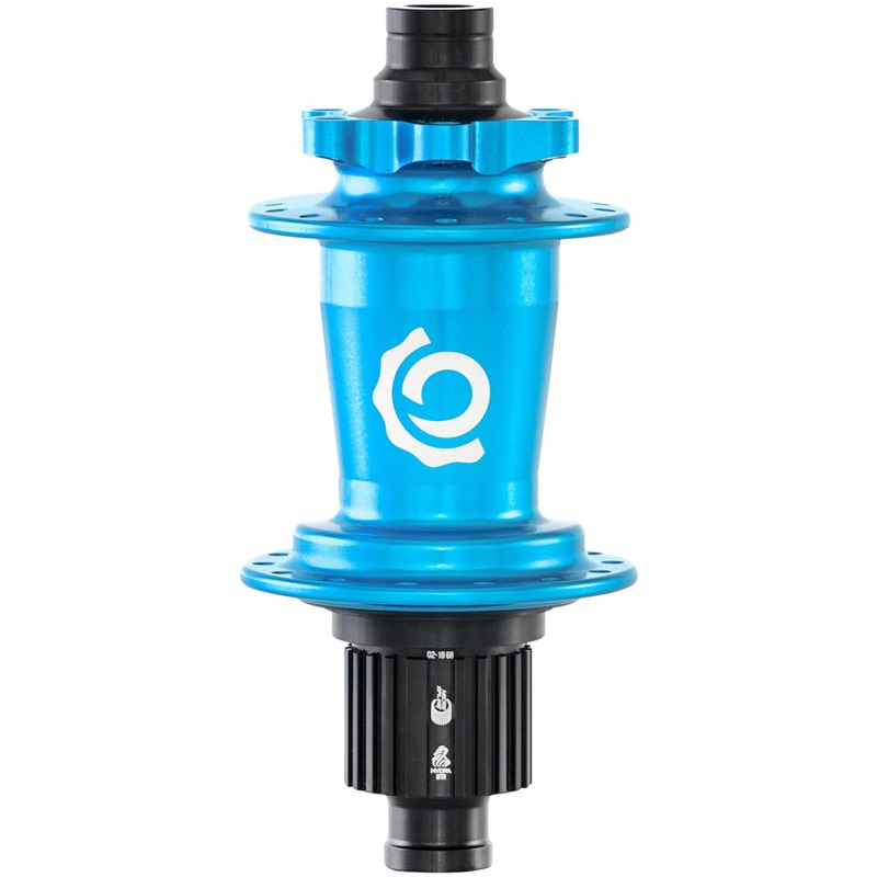 Industry Nine Hydra Classic Boost 6B Disc Hub Rear 28H 12mm TA 148mm Shimano Micro Spline Turquoise