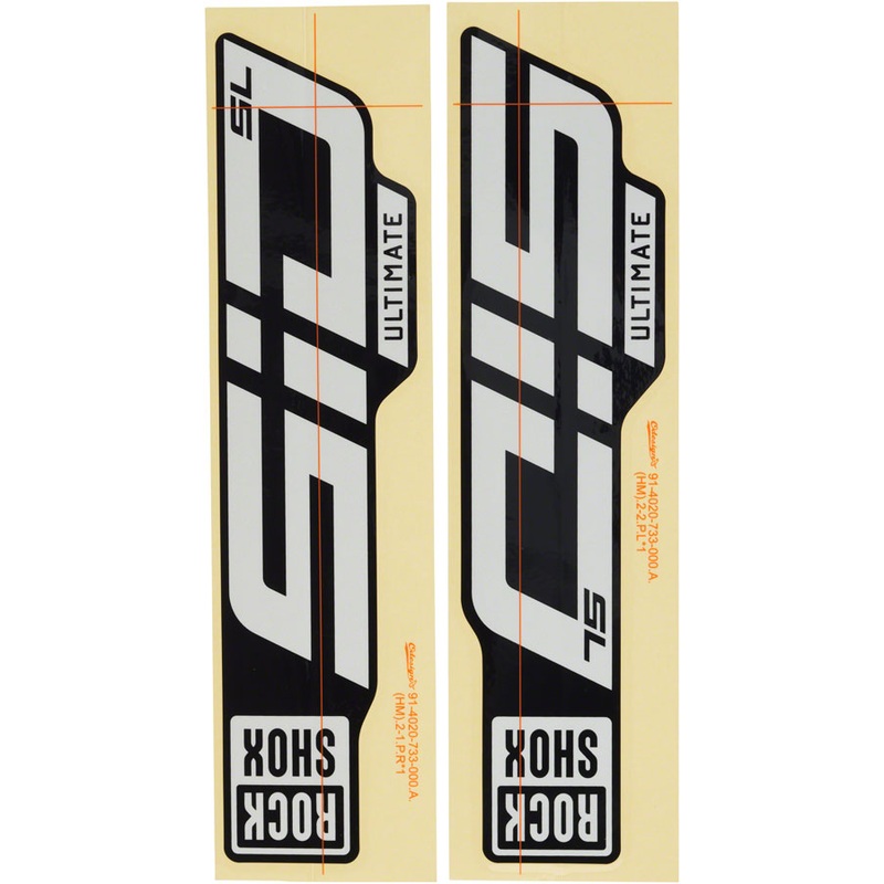 RockShox Fork Decal Kit – SID SL Ultimate, 27.5″/29″
