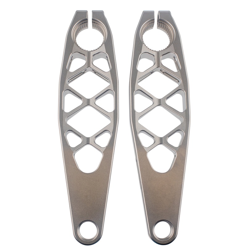 Titanium EP8 eCrank Raw Ti