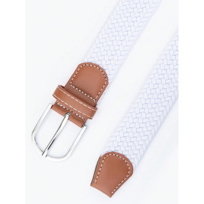 EquiRogue Belt Men Elastic Braided Belt, Holeless Business Casual Golf Waistband Summer, School