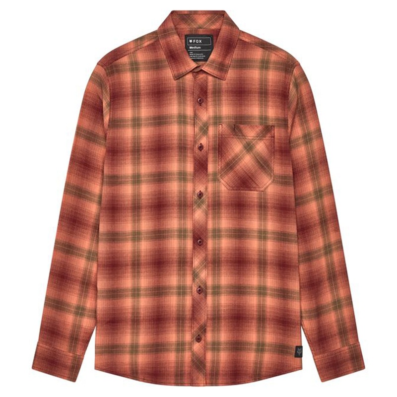 Fox Survivalist Stretch Flannel – XL – Rust