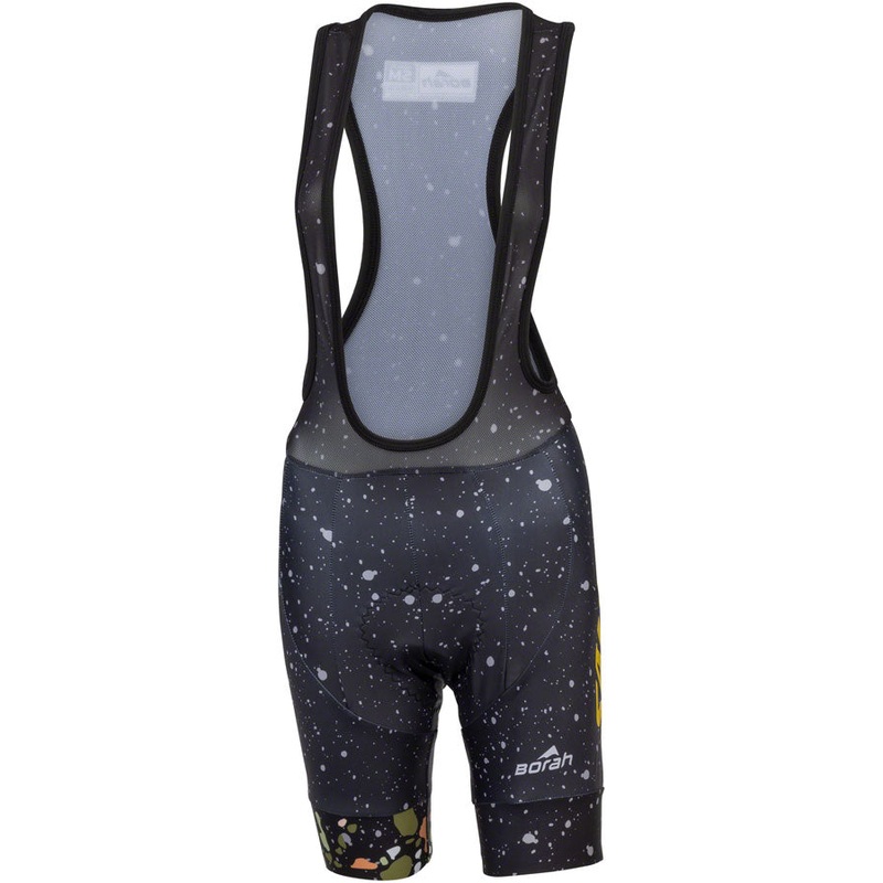 Salsa Women’s Terrazzo Bib Short – Small Black
