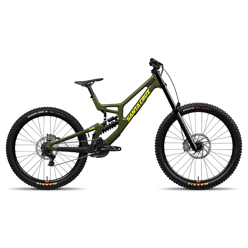 V10 Carbon CC – DH S Kit – Complete Bike – 2025 Gloss Kelp Green