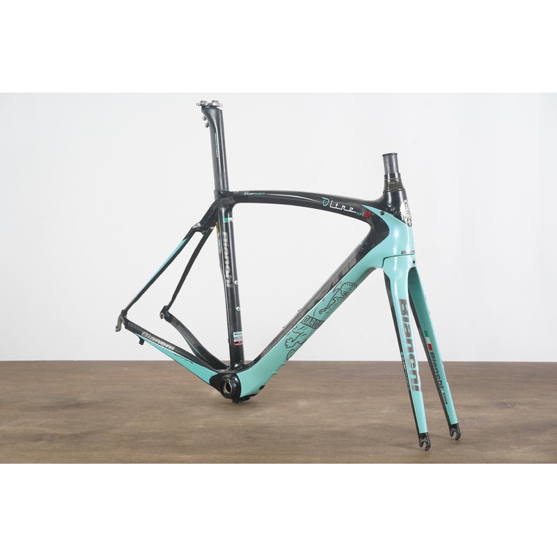 53cm Bianchi Oltre XR2 Carbon Rim Brake Road Frameset
