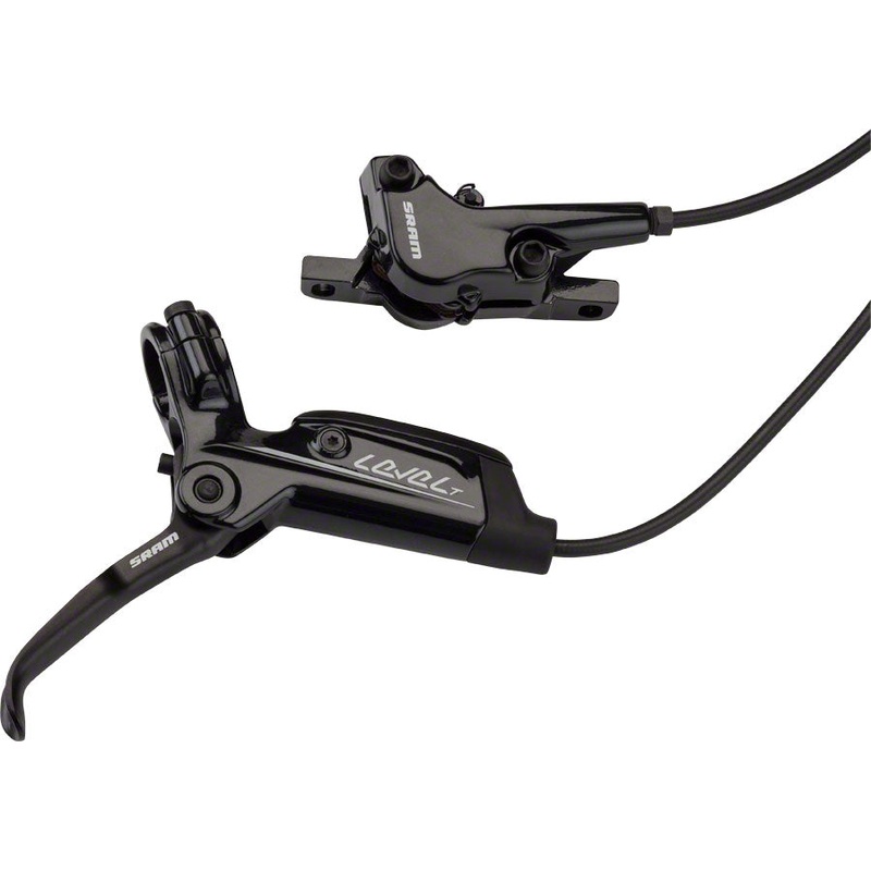 SRAM Level T Disc Brake and Lever – Front Hydraulic Post Mount Black A1