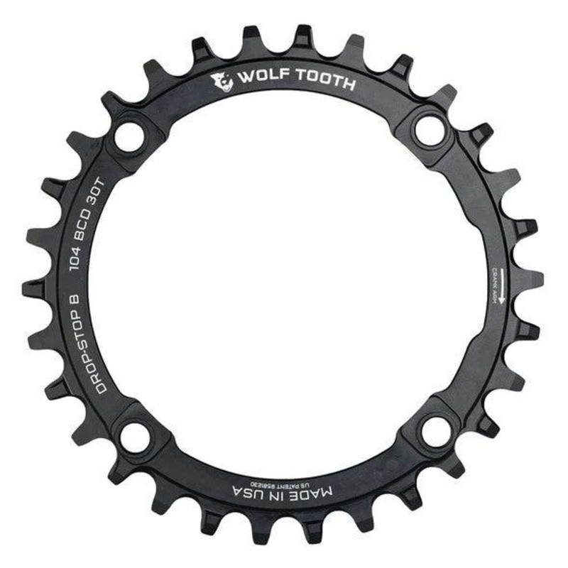 104 BCD Chainring Black