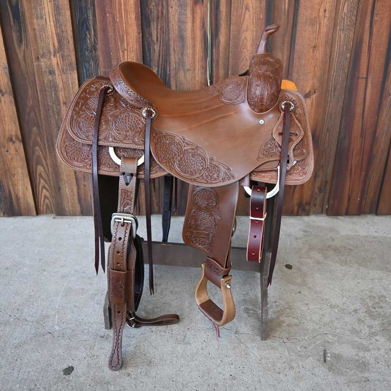 16″ JEFF SMITH BUSTER WELCH CUTTING SADDLE