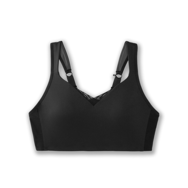 Drive Convertable Run Bra Black