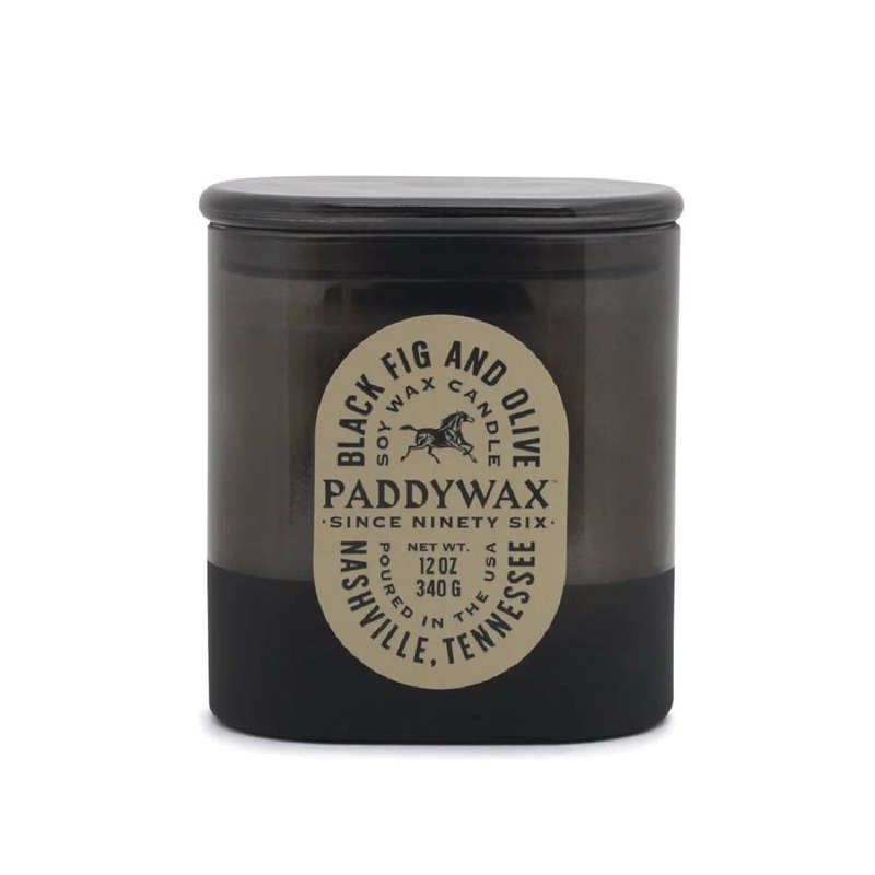 Paddywax Vista 12oz Candle – Black Fig & Olive