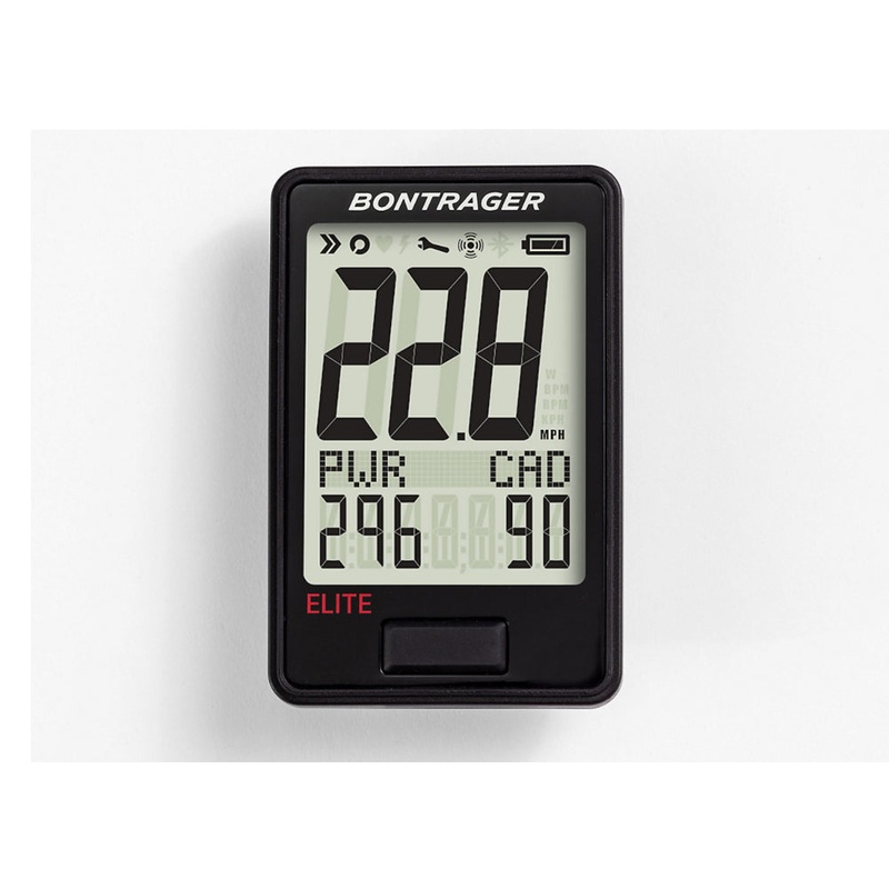 RIDEtime Elite Cycling Computer Black