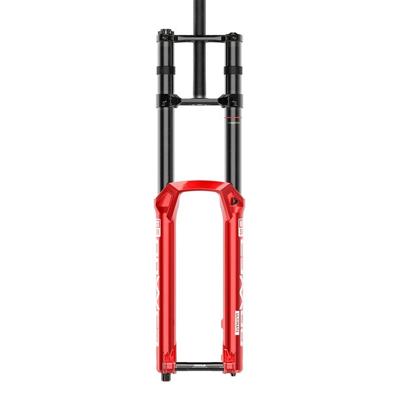 RockShox BoXXer Ultimate D1 – 27.5″ – 200mm – 20x110mm Boost – 44mm Offset – Electric Red