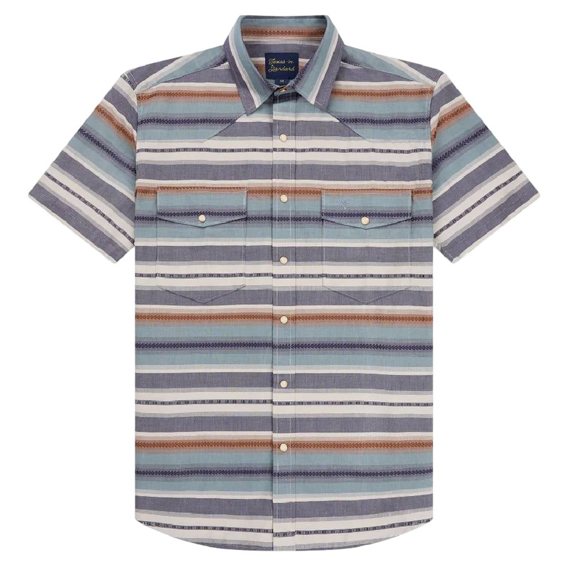 Texas Standard Ranger Pearl Snap Shirt – Pecos Blue