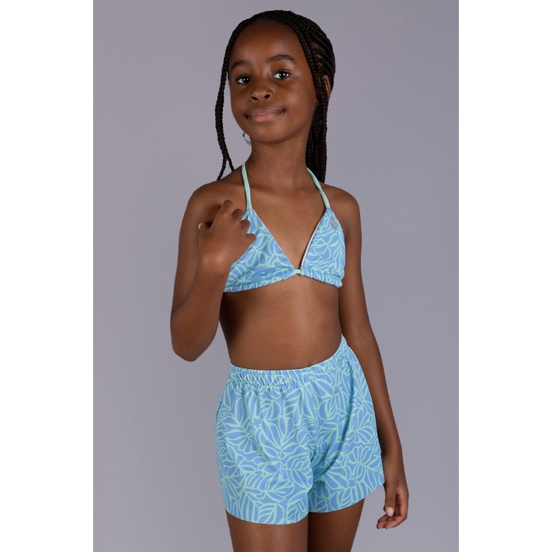 Anjana – Teen Girls Short Mint Floral