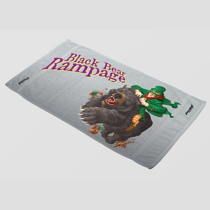 Black Bear Rampage 2024 Plush Towel 35″ 60″