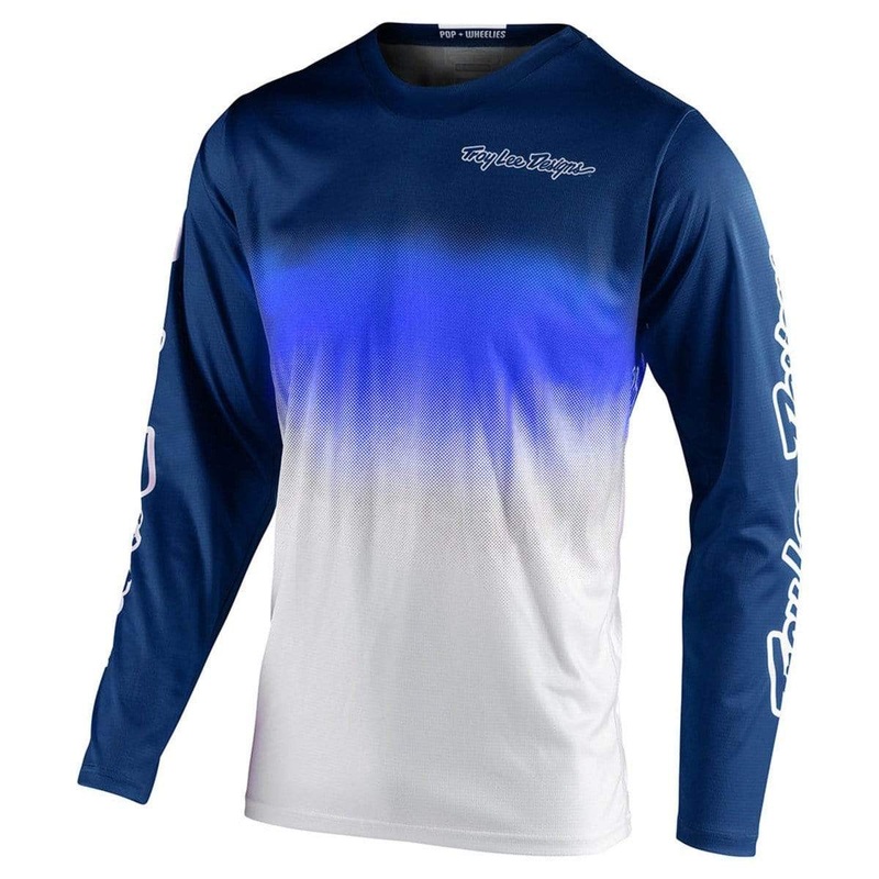 GP Mountain Bike Jersey – Blue Navy/White