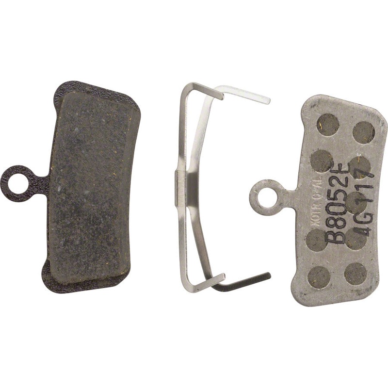 SRAM Disc Brake Pads – Organic Compound, Aluminum Backed, Quiet/Light, For Trail, Guide, and G2