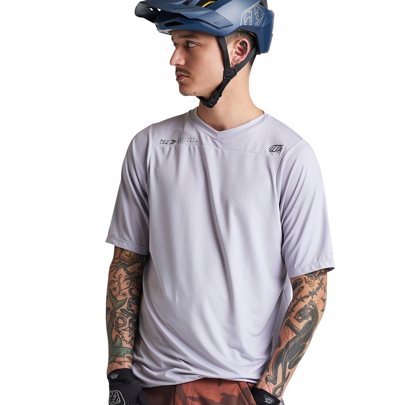 TLD Skyline Short Sleeve Jersey – XL – Mono Mist