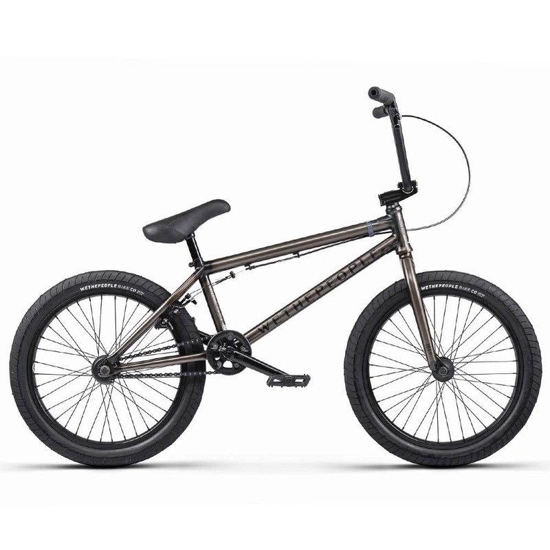 Wethepeople Justice 2023 BMX Bike – Matt Translucent Black/ 20.75″