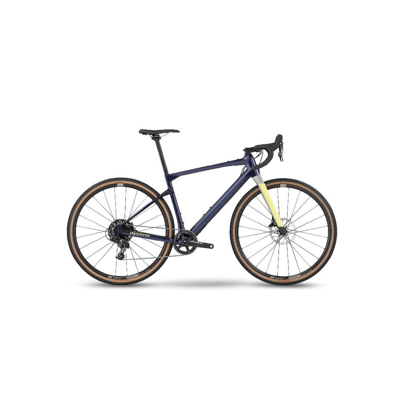 2023 BMC URS TWO SRAM Apex 11 Speed Disc Gravel Bike MidnightBlue/Yellow