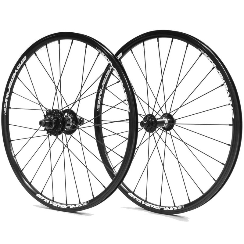 Stay Strong Reactiv 2 20″ Disc Race Wheelset – Black/ 1.1/8″