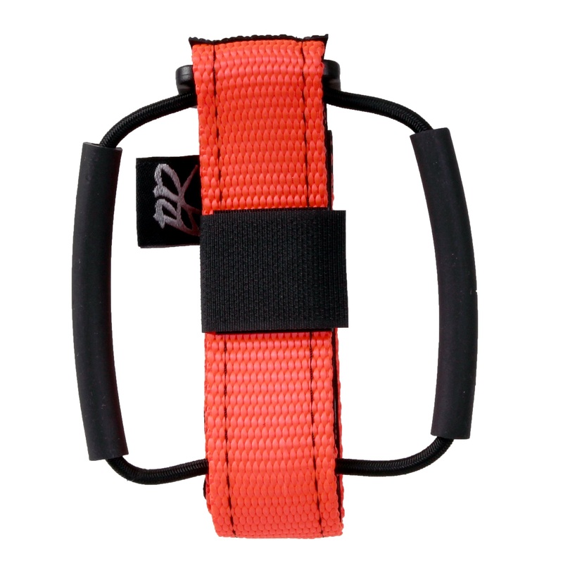 Backcountry Research Gristle Strap Fat Tube Saddle Mount – Blaze Orange
