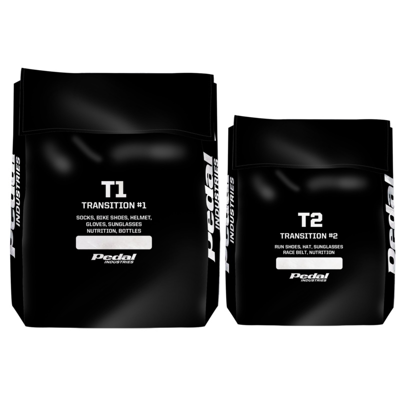 Basic Black Triathlon Transition Bags