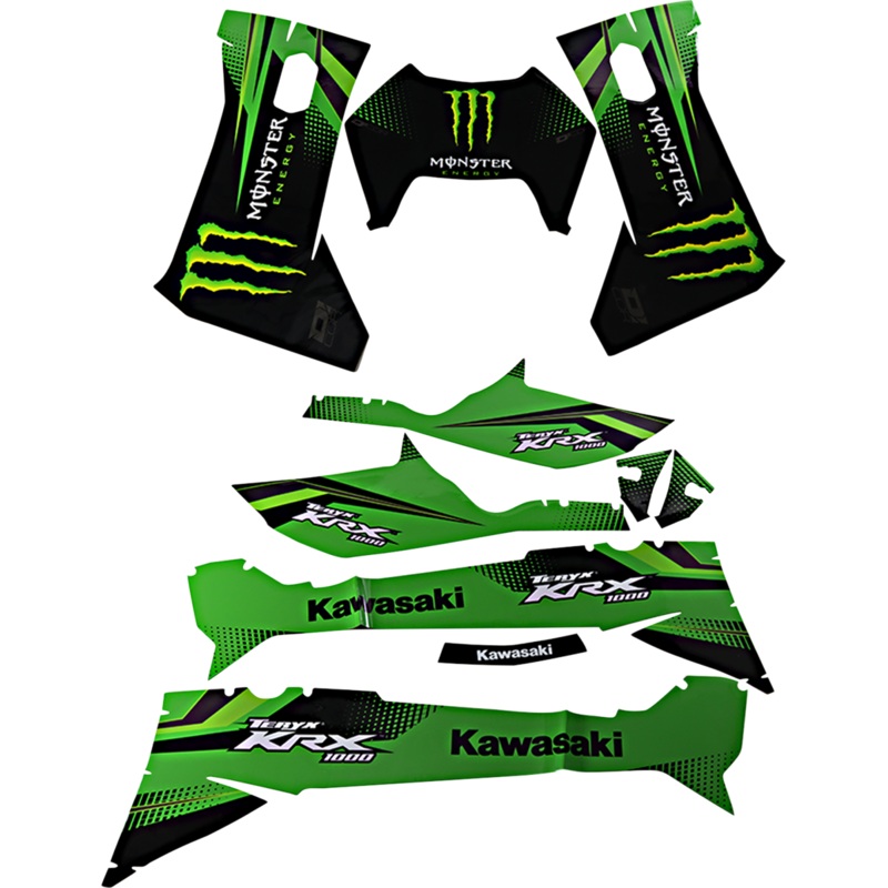 D’COR VISUALS Complete Graphics Kit – Monster – 2-Door – Part Number 20-20-290