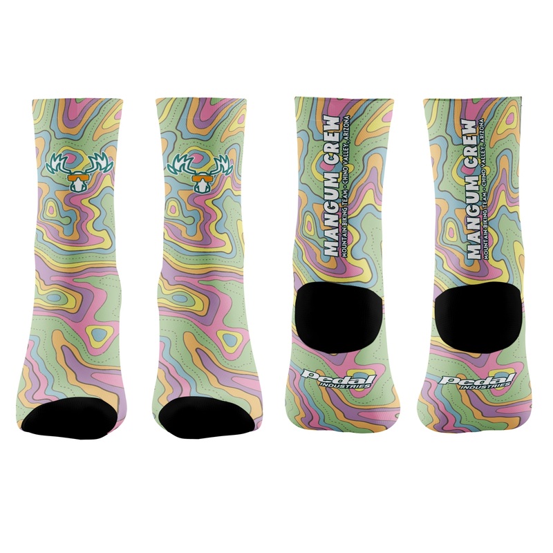 Mangum Crew MTB 2024 SUBLIMATED SOCK
