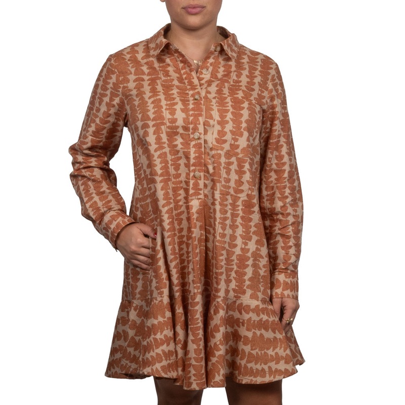 Uncle Frank Stacked Stone Dress