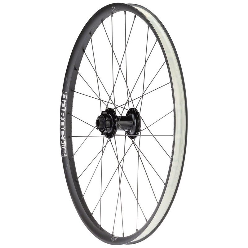 Sun Ringle Duroc 30 JUNIT Front Wheel – 24″, 15/QR x 100mm, 6-Bolt, Black