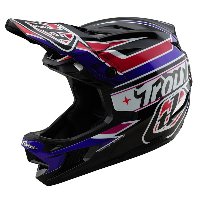 TLD D4 Polyacrylite MIPS Helmet – M/L – Linear Black
