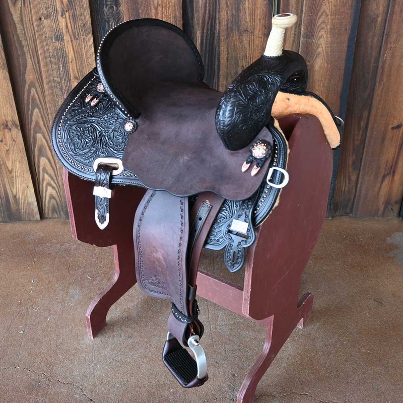 15″ CIRCLE Y JOSEY ULTIMATE CASH BARREL SADDLE